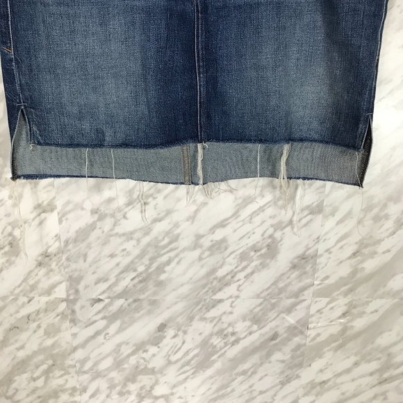 Good American Raw Stagger Mini Shirt Size … - Picture 3 of 12